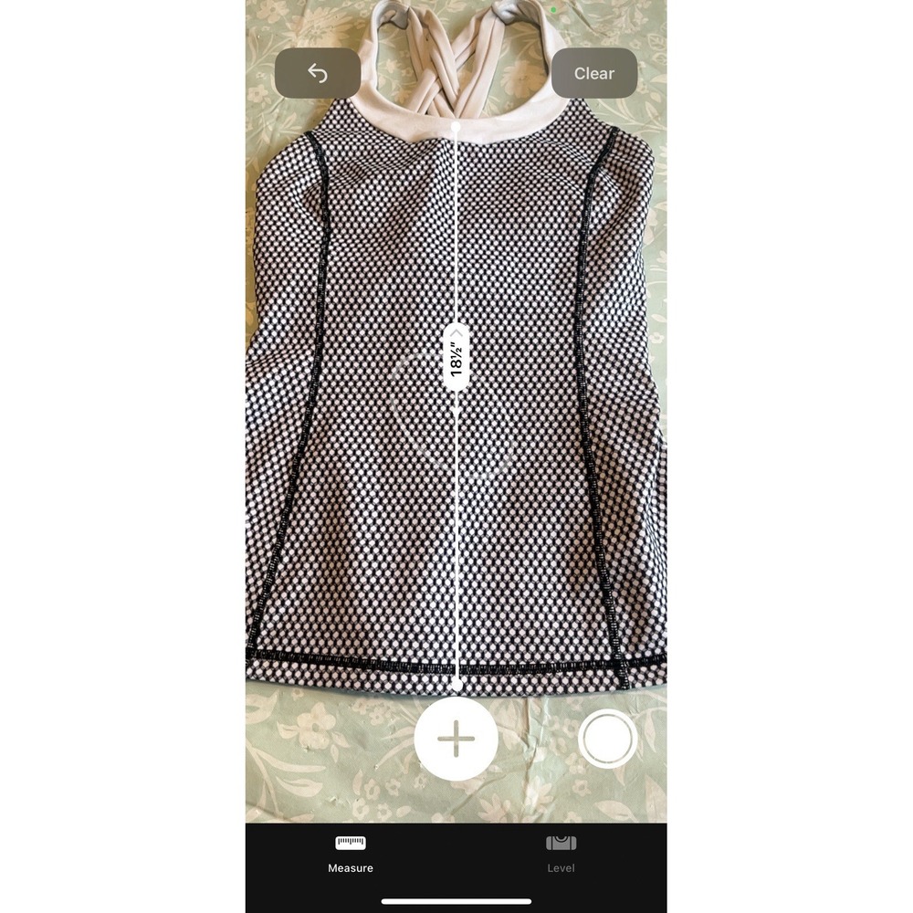 Lululemon Women's Size 6 Thick Strappy Open Back Geometric Padded Bra Tank Top - Picture 8 of 11